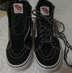 Vans Off The Wall High Black Suede